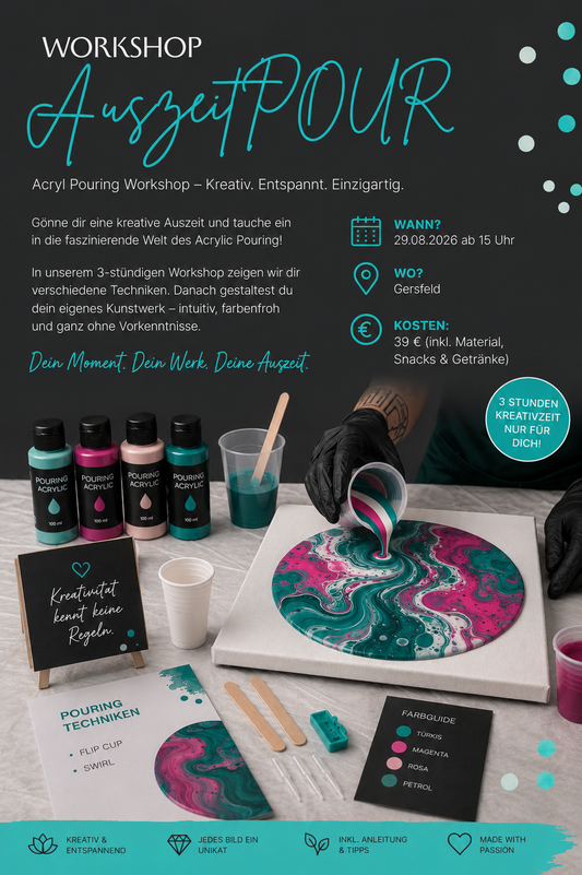 WORKSHOP „AuszeitPOUR“ August 2026