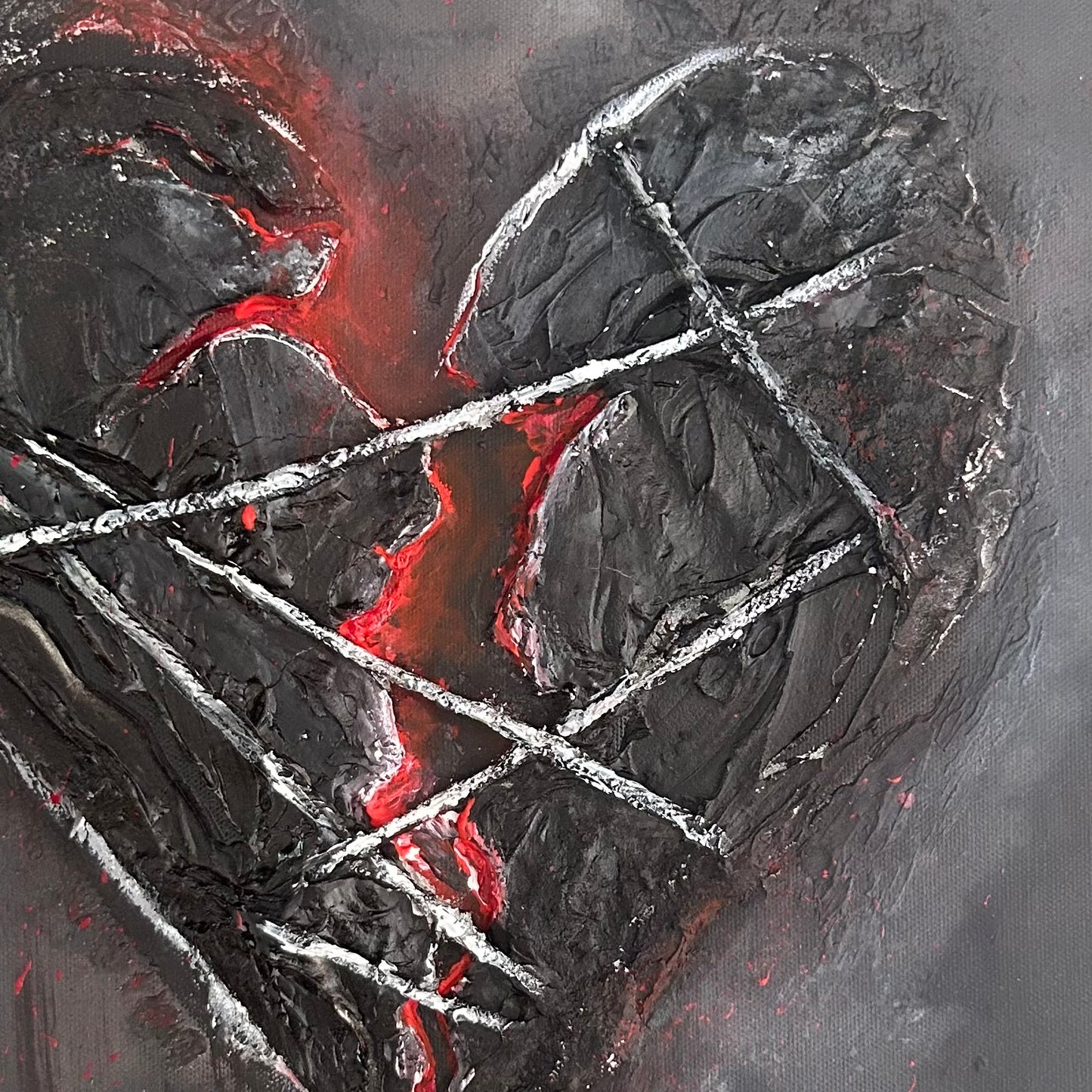 CORVinctum: Gothic Art | Handgemaltes Acrylbild auf Leinwand