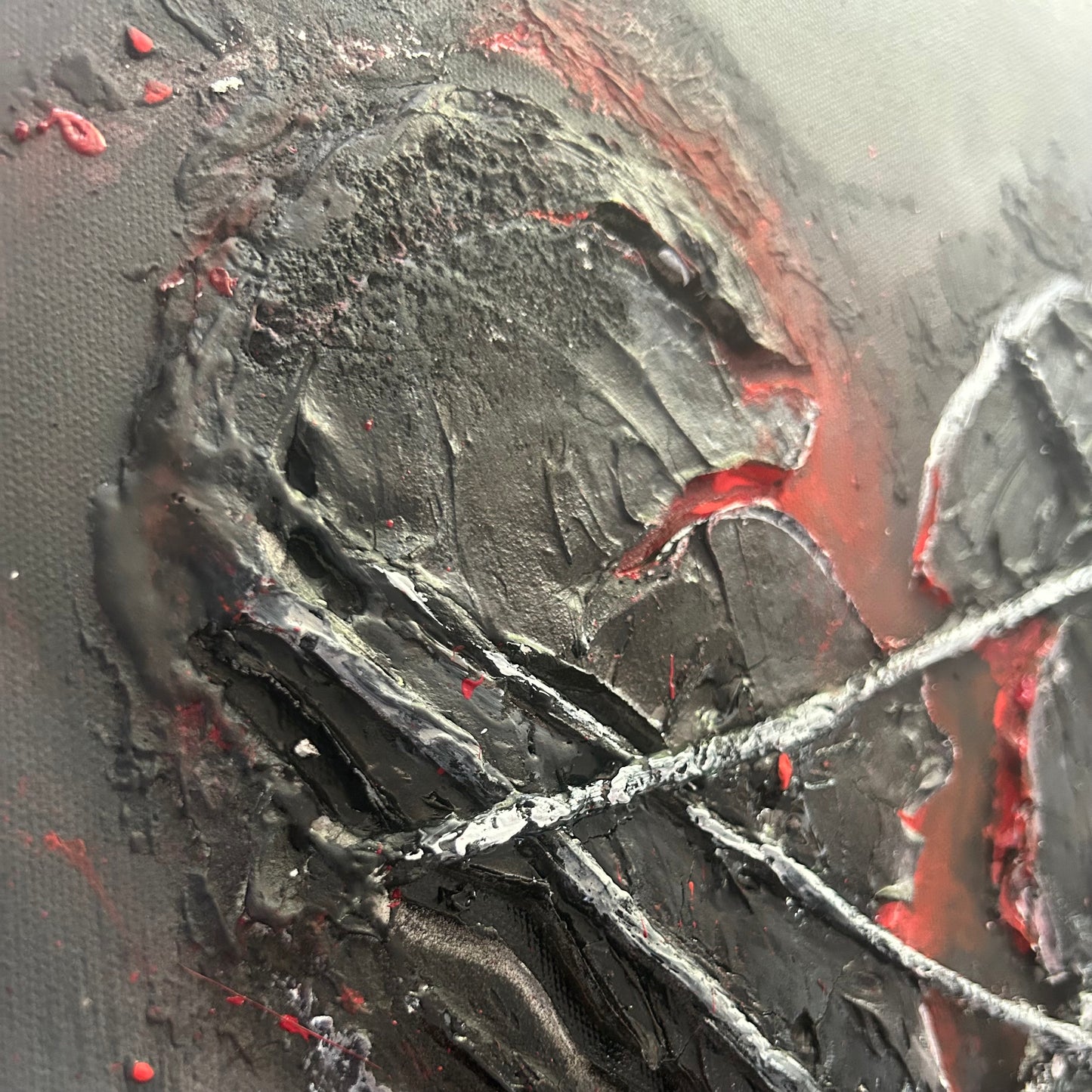CORVinctum: Gothic Art | Handgemaltes Acrylbild auf Leinwand