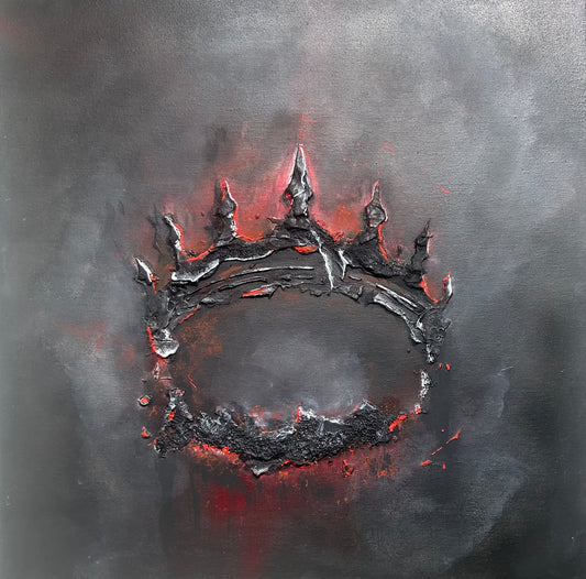 NOXCrown: Gothic Art | Handgemaltes Acrylbild auf Leinwand