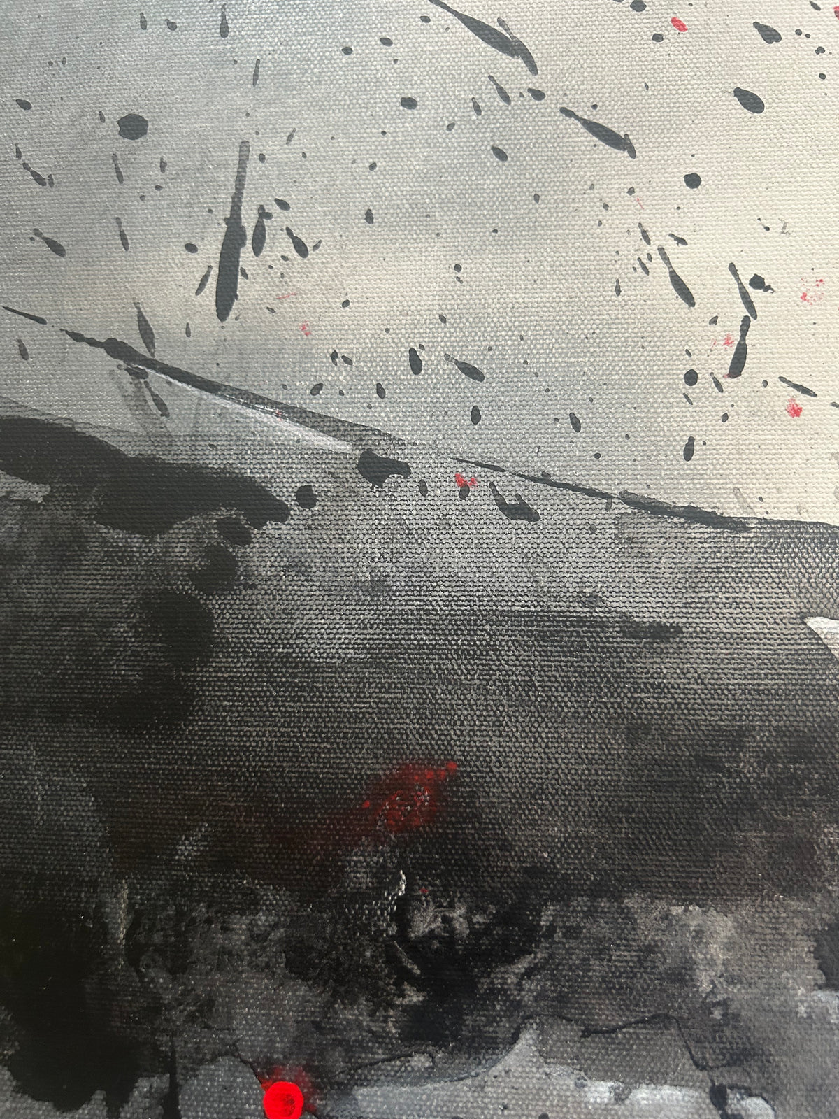 CORVExodus: Dark Art | Handgemaltes Acrylbild auf Leinwand